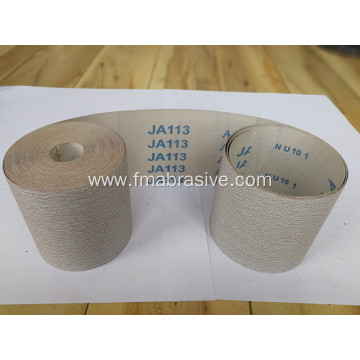 Hand Use Aluminum Oxide coated Abrasive Cloth Ja113